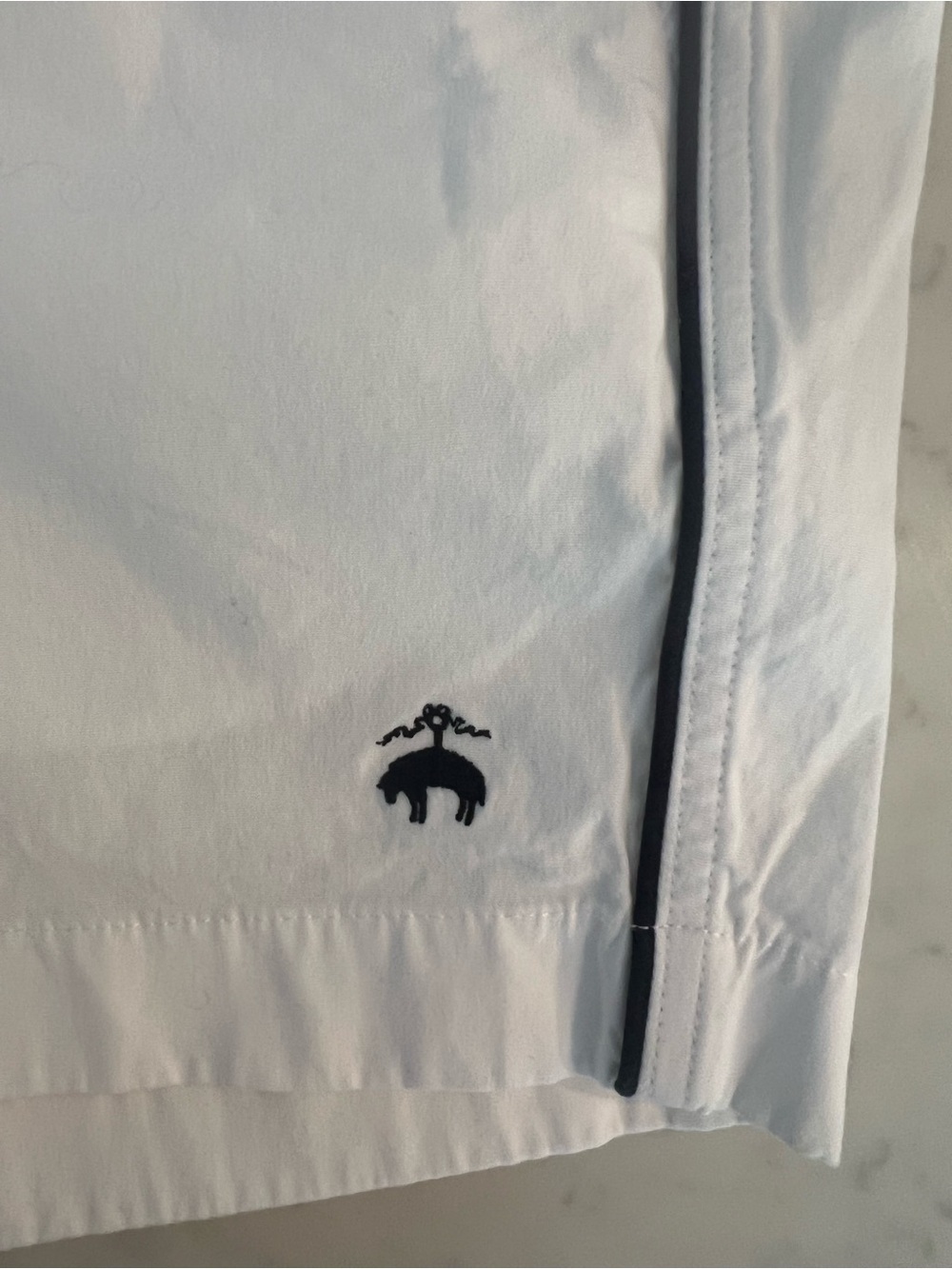Brooks Brothers White Tennis Bermuda Shorts Supima Cotton Men’s Size 36 $118 - Picture 5 of 7